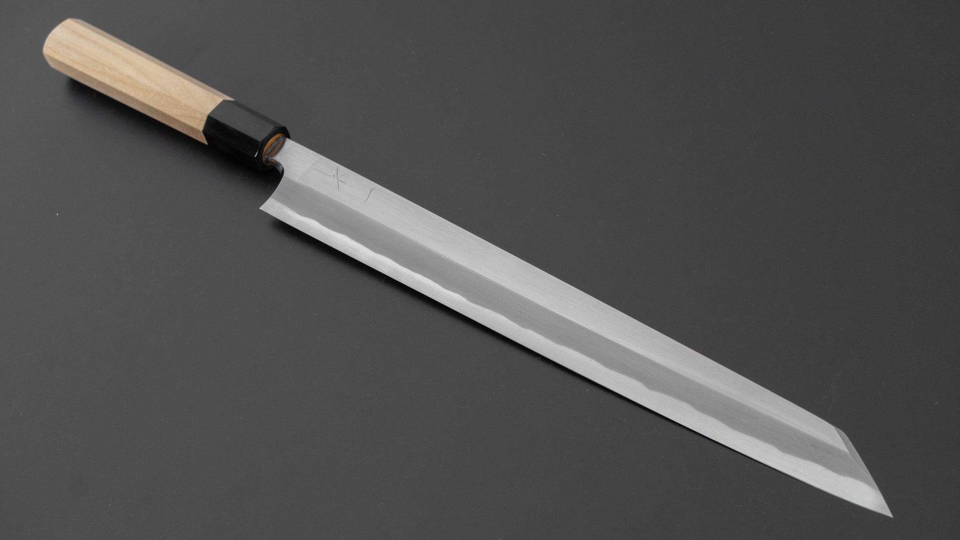 Hitohira Togashi White #1 Tachi Kiritsuke Yanagiba 300mm Ho Wood Handle (Saya)