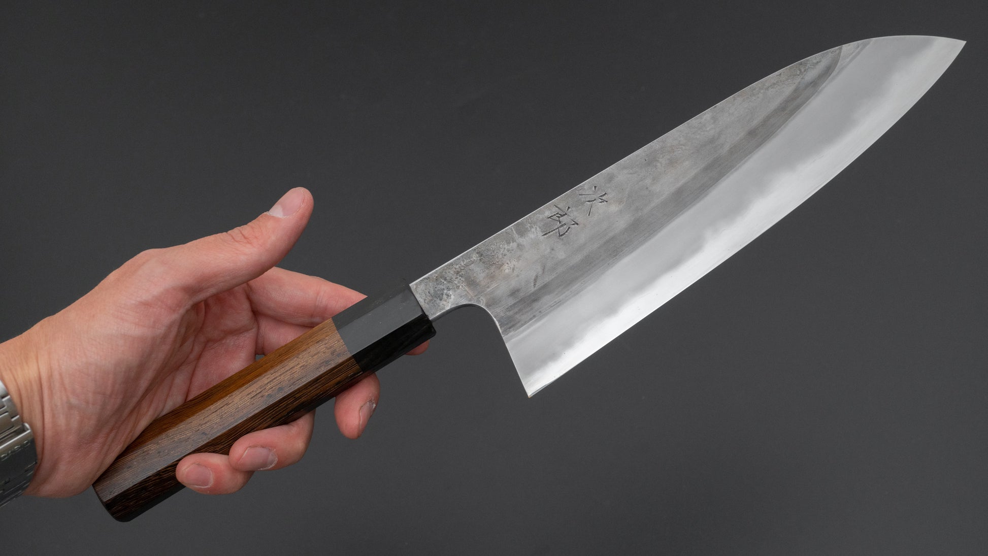 Jiro Tsuchime Wa Gyuto 210mm Taihei Tagayasan Handle (#599) - HITOHIRA