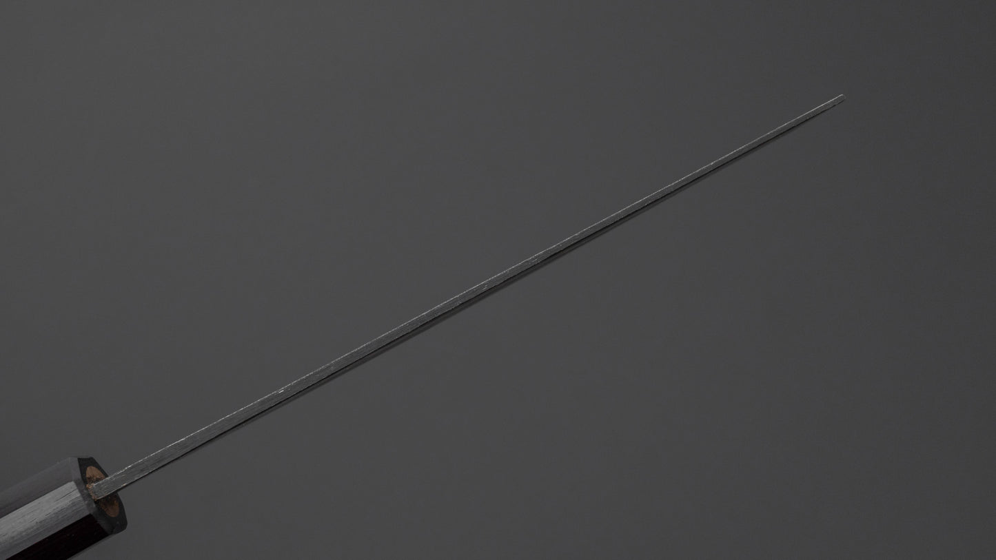 Hitohira Hizen Kurouchi Blue #1 Nakiri 165mm Walnut Handle