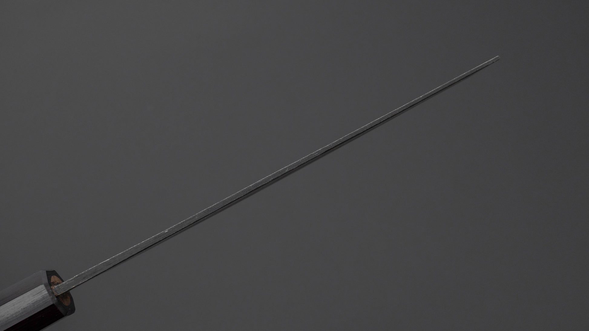 Hitohira Hizen Kurouchi Blue #1 Nakiri 165mm Walnut Handle