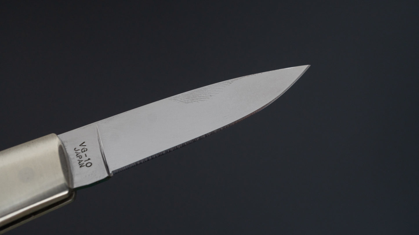 MOKI Leaf Folding Knife Ironwood Handle