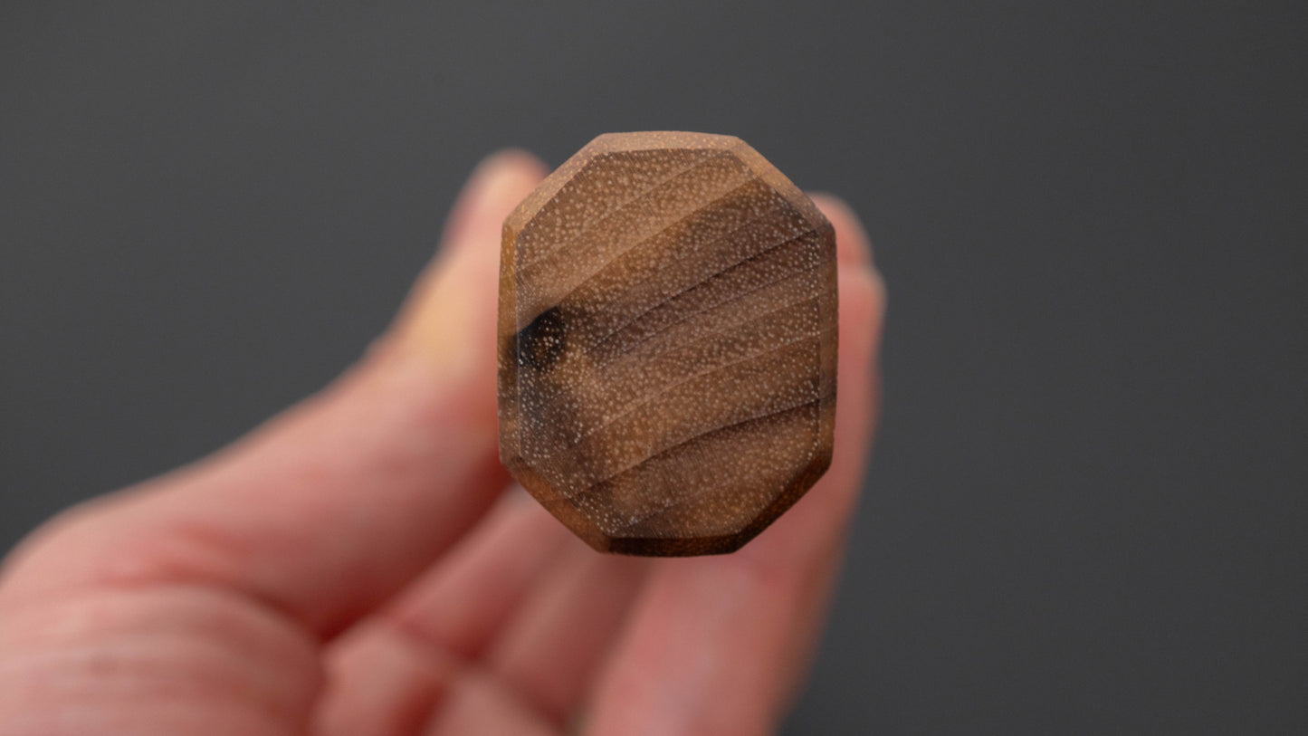 Hitohira Hizen Kurouchi Blue #1 Nakiri 165mm Walnut Handle