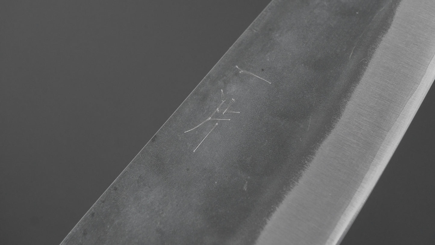 Hitohira Hizen Kurouchi Blue #1 Stainless Clad Gyuto 155mm Ho Wood Handle