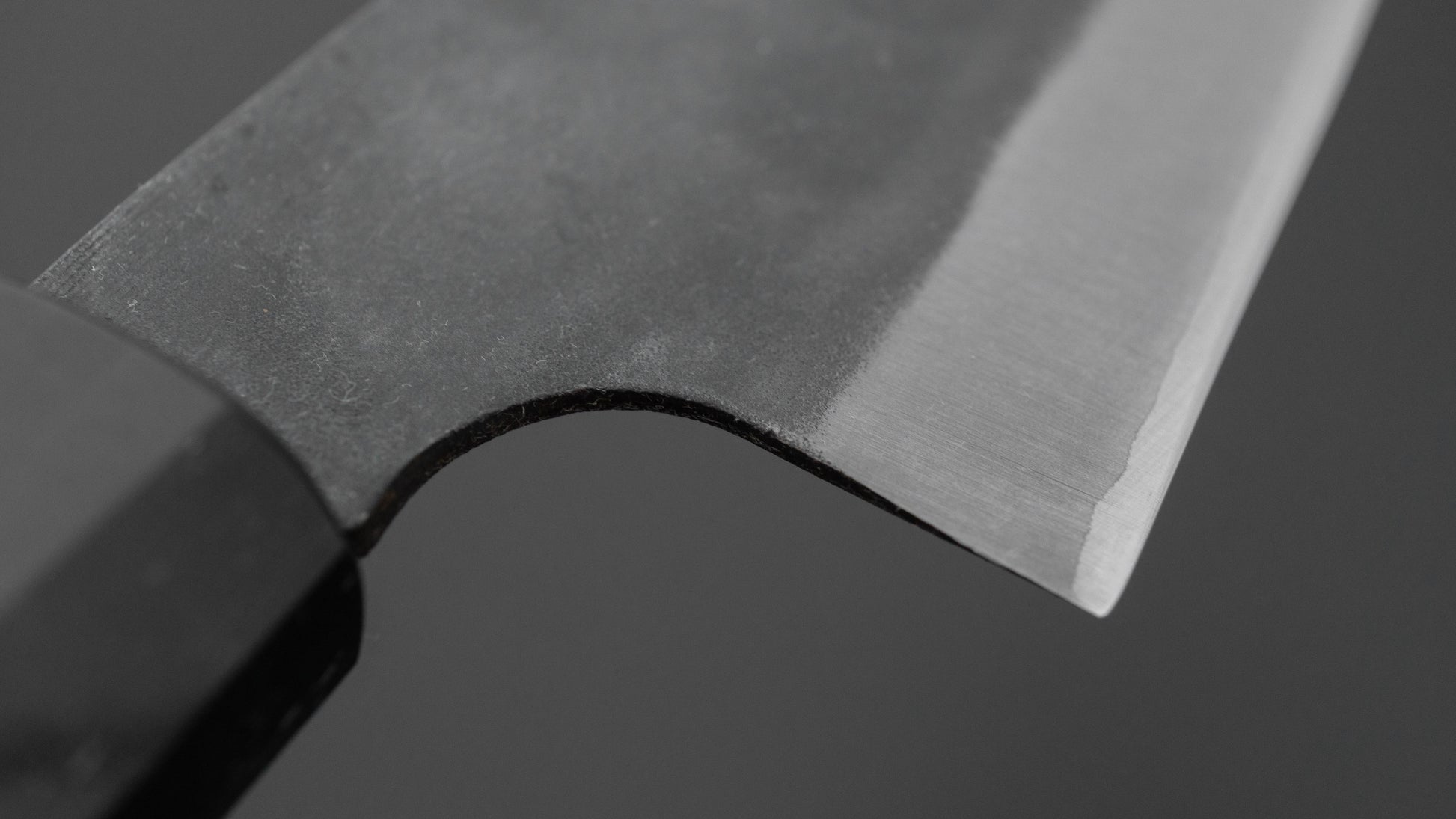 Hitohira Hizen Kurouchi Blue #1 Stainless Clad Gyuto 155mm Ho Wood Handle