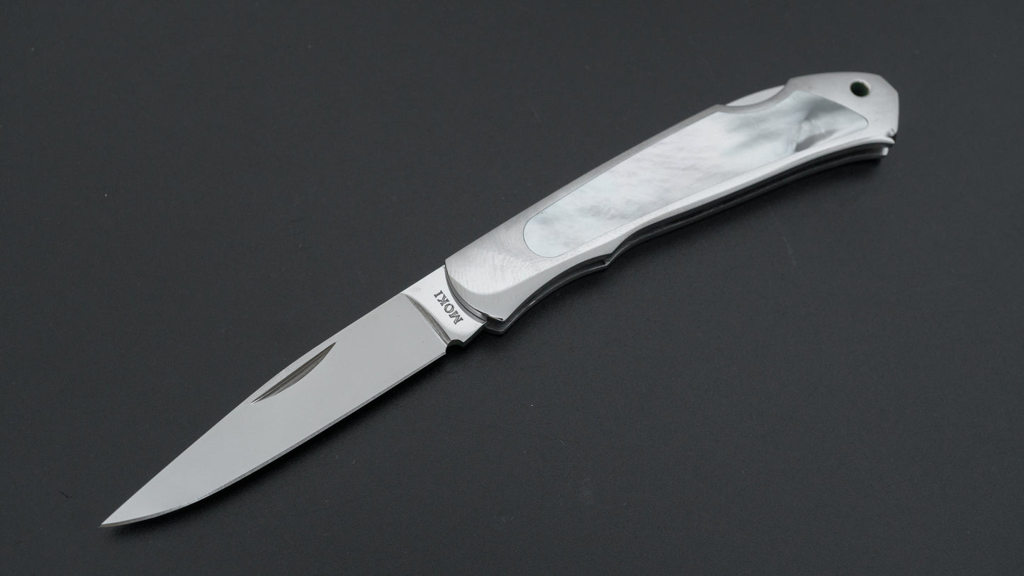 MOKI Therapy Folding Knife Mother of Pearl Handle