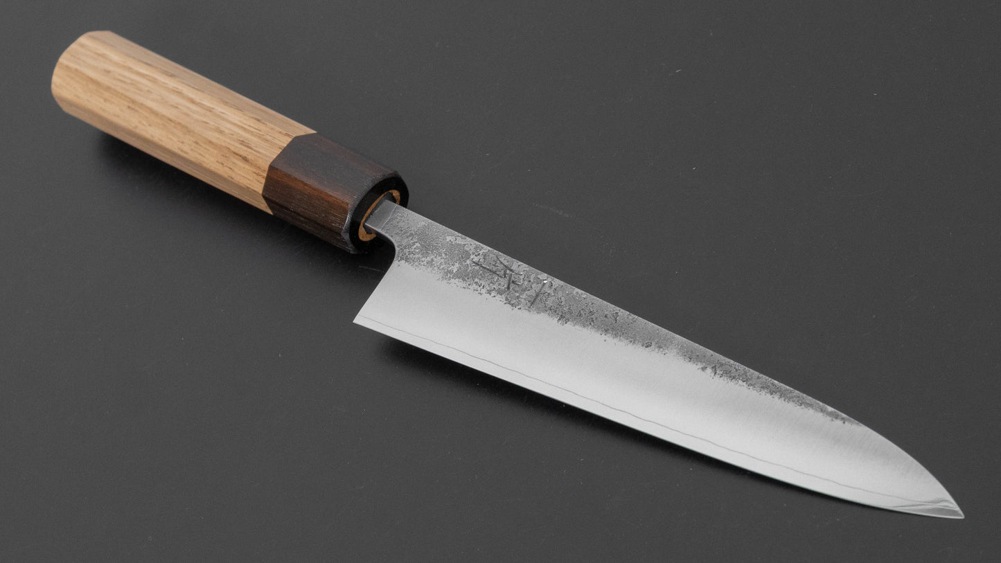 Hitohira Nihei SLD Nashiji Migaki Petty 150mm Chestnut Handle