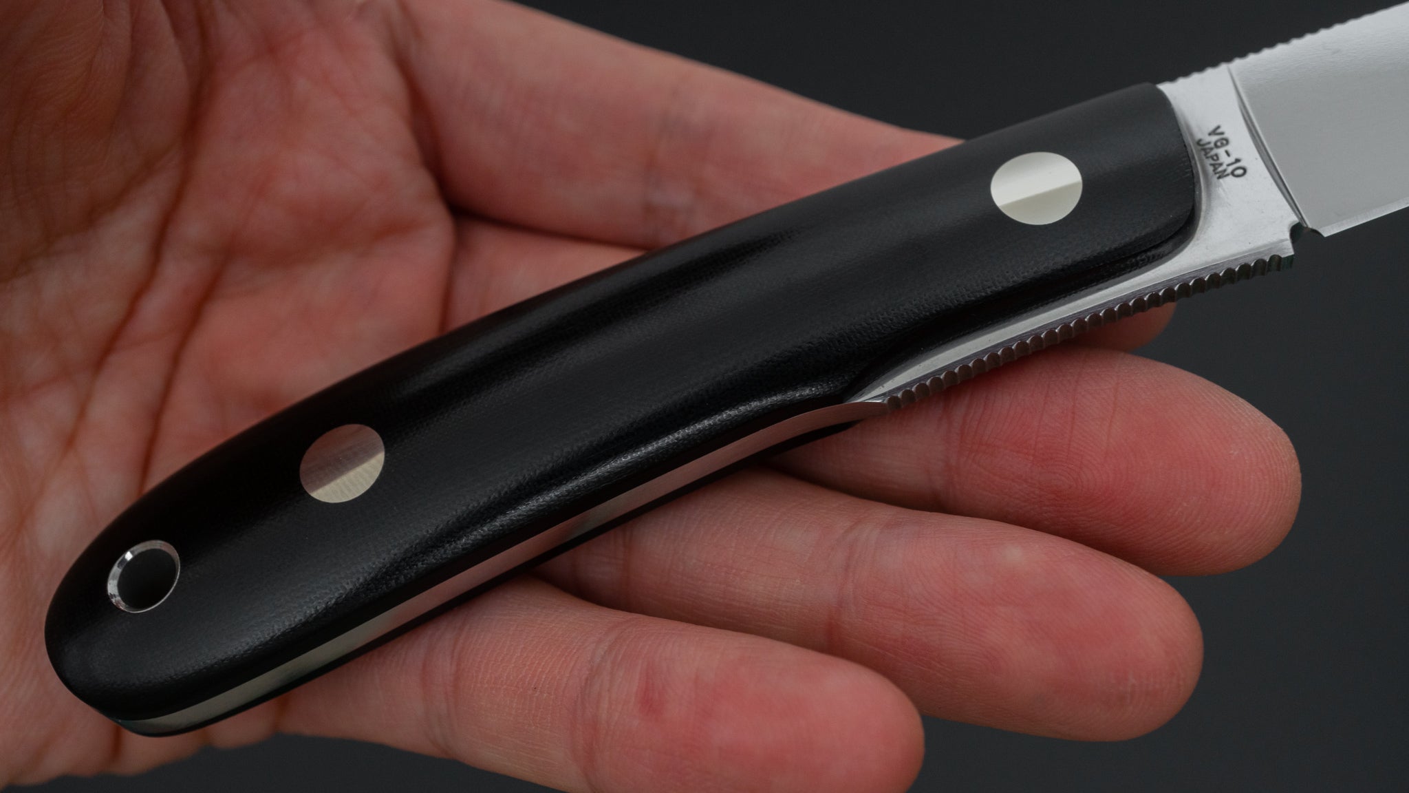 MOKI Banff Fixed Blade Linen Micarta Handle (Short) – HITOHIRA
