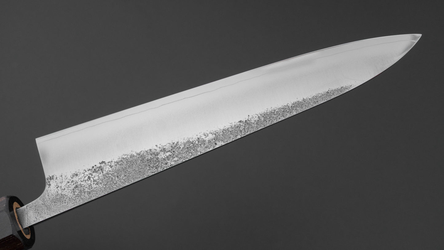 Hitohira Nihei SLD Nashiji Migaki Petty 150mm Chestnut Handle