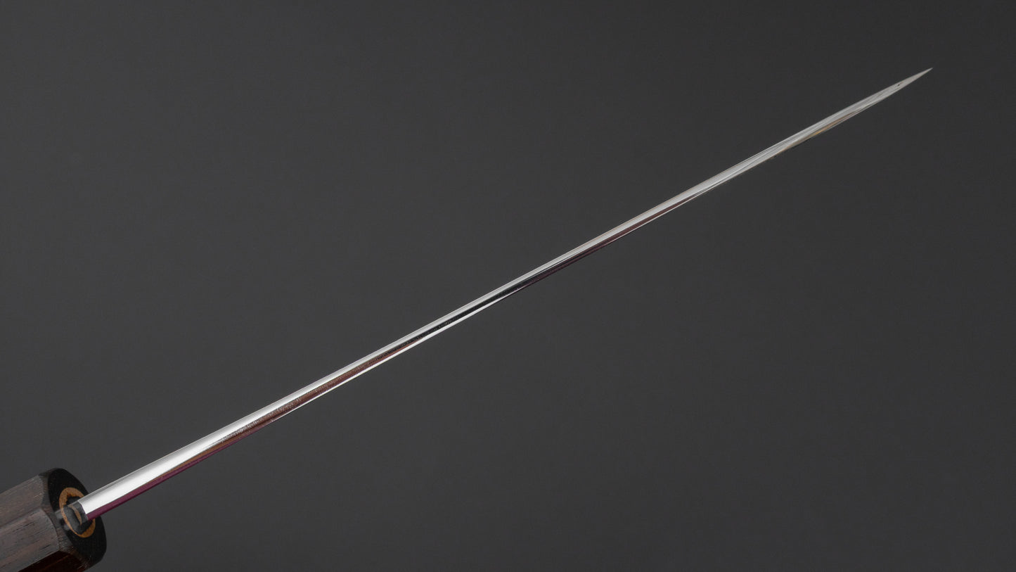 Hitohira Nihei SLD Nashiji Migaki Petty 150mm Chestnut Handle