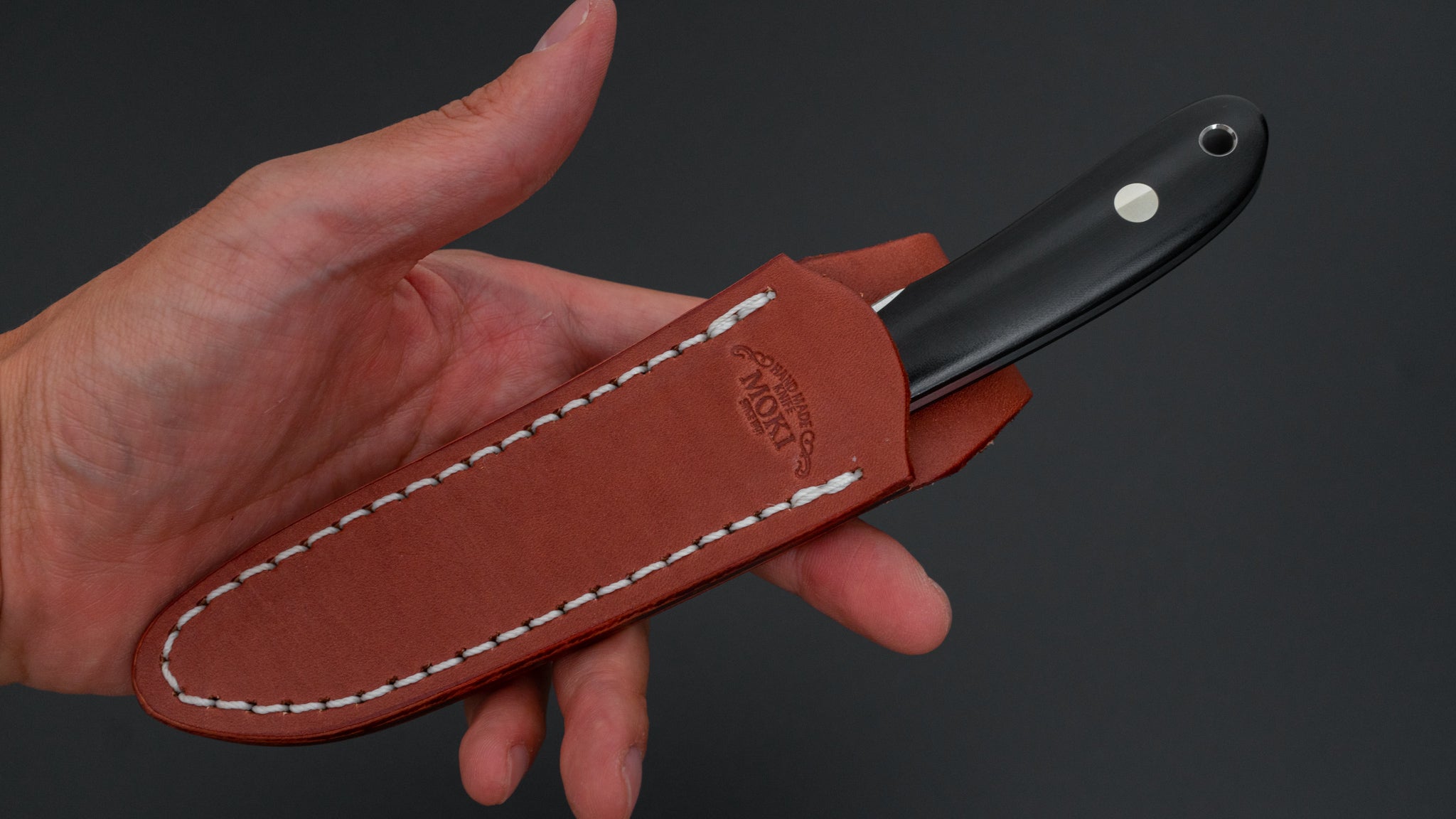 MOKI Banff Fixed Blade Linen Micarta Handle (Short) – HITOHIRA