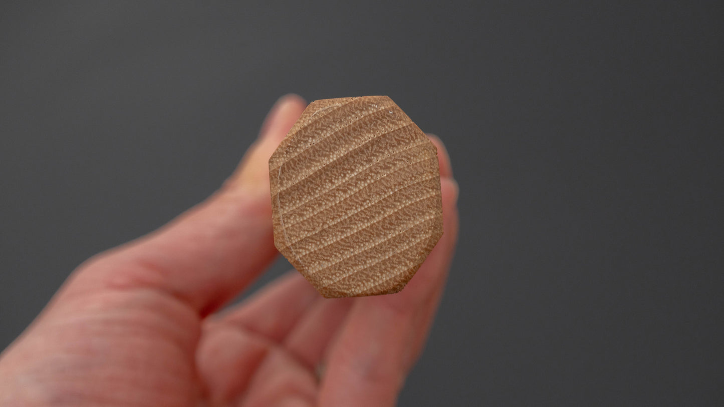 Hitohira Nihei SLD Nashiji Migaki Gyuto 240mm Chestnut Handle