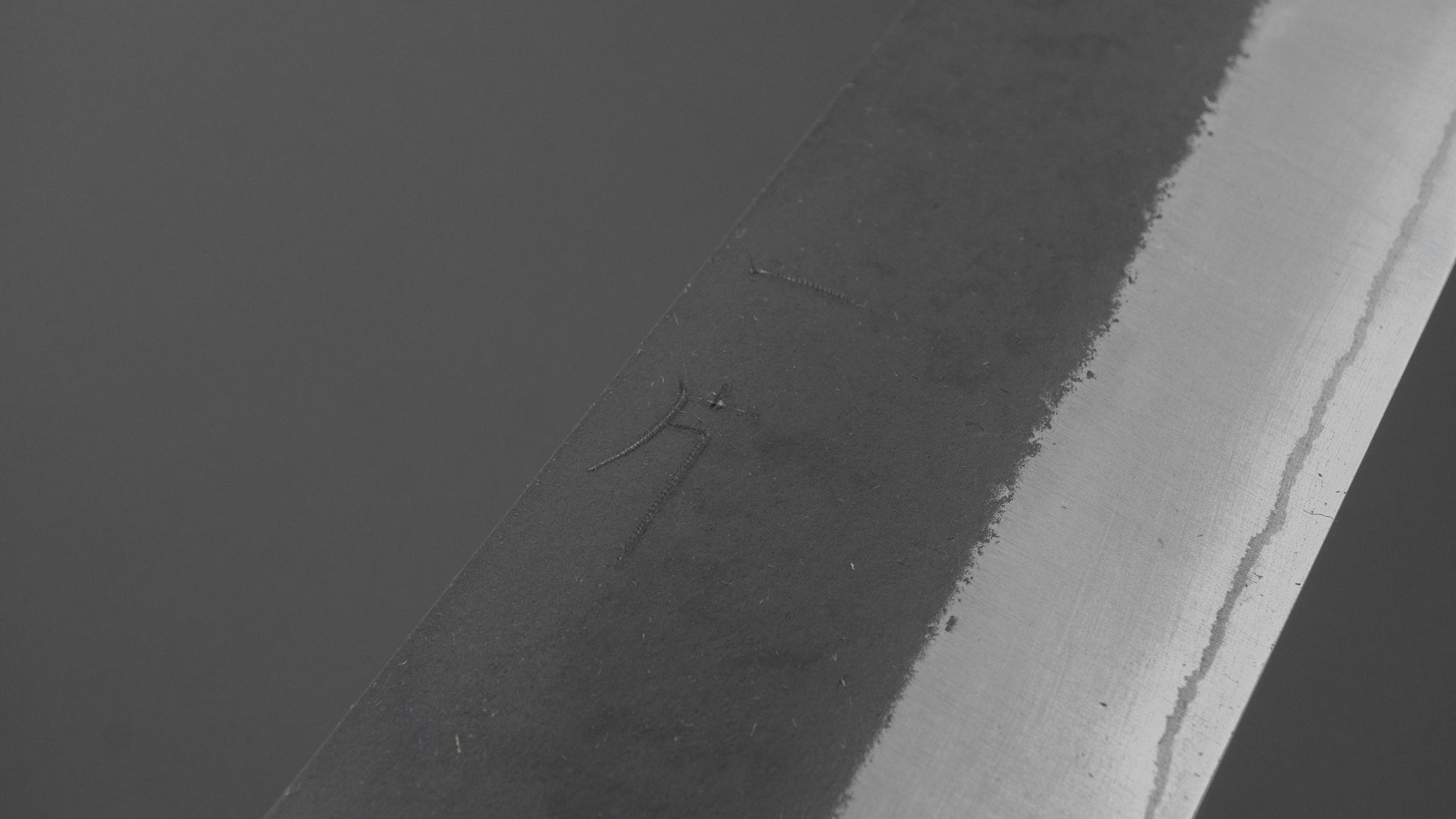 Hitohira Nihei White #2 Stainless Clad Kurouchi Bunka 165mm Chestnut Handle