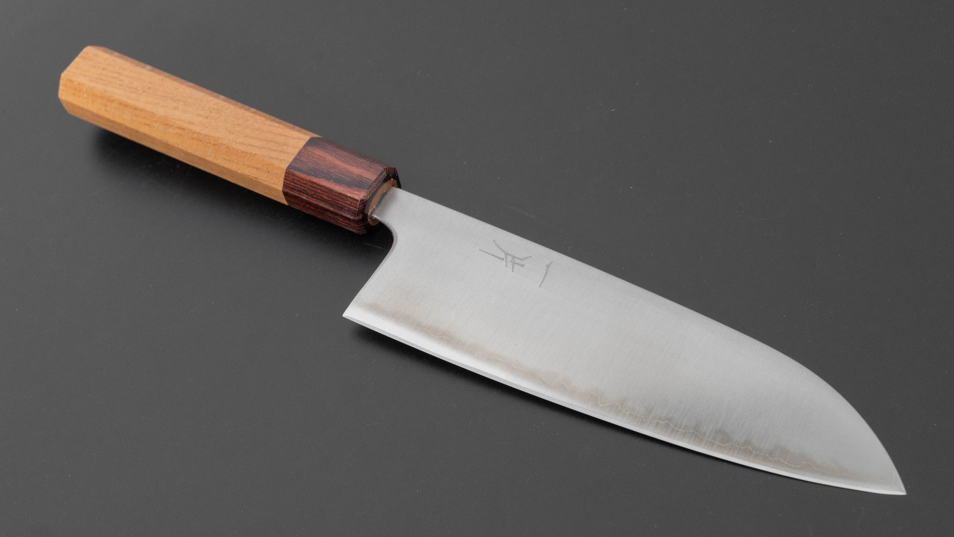 Hitohira Futana SB Migaki Santoku 170mm Keyaki Zelkova Handle