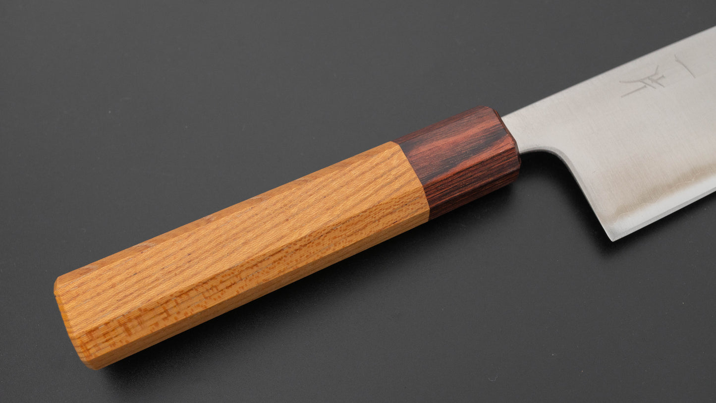Hitohira Futana SB Migaki Santoku 170mm Keyaki Zelkova Handle