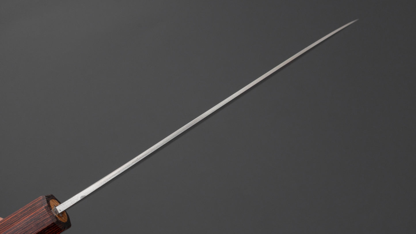 Hitohira Futana White #1 Migaki Santoku 170mm Keyaki Zelkova Handle