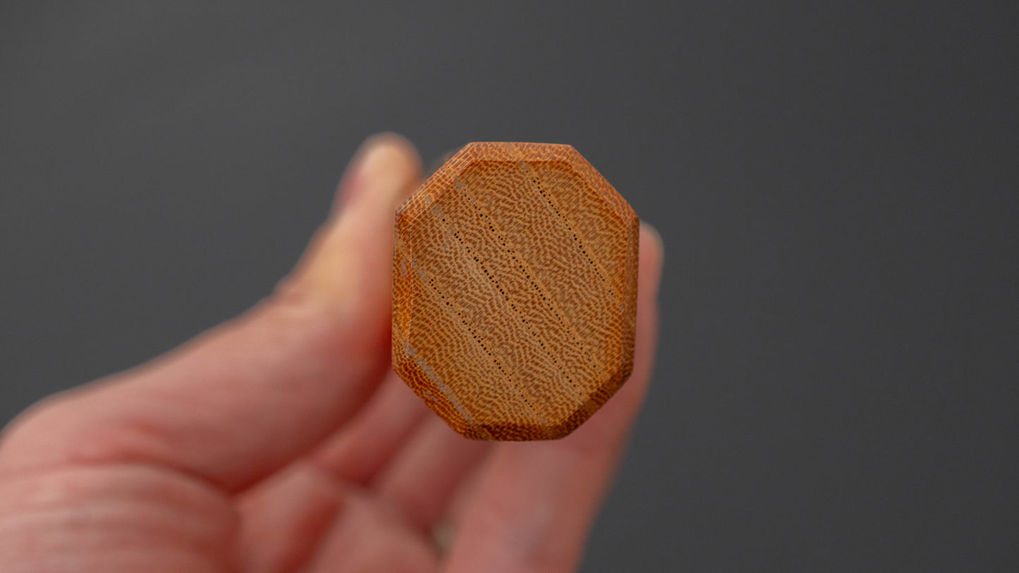 Hitohira Futana White #1 Migaki Santoku 170mm Keyaki Zelkova Handle