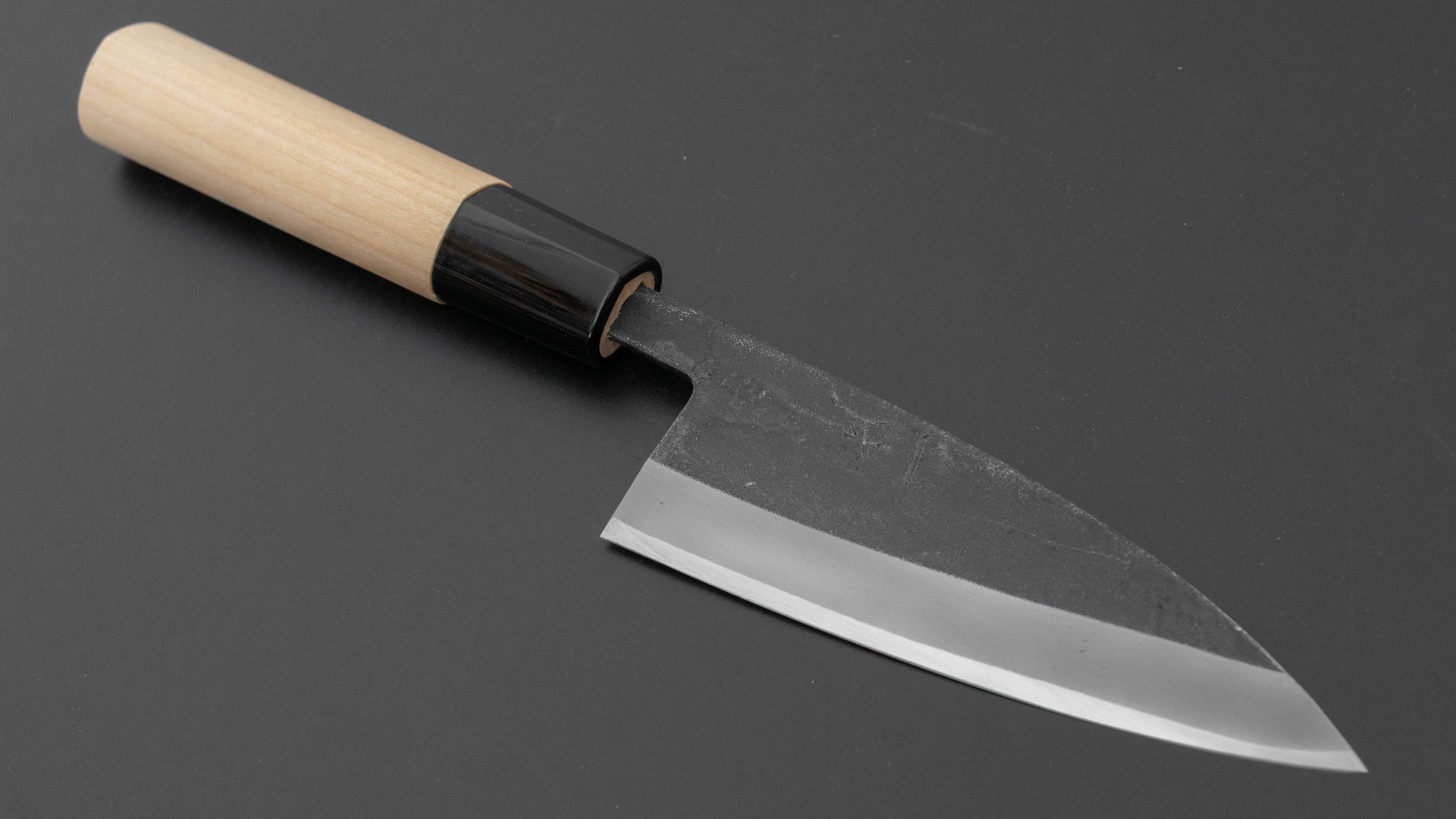 Hitohira Carbon Ajikiri 105mm Ho Wood Handle
