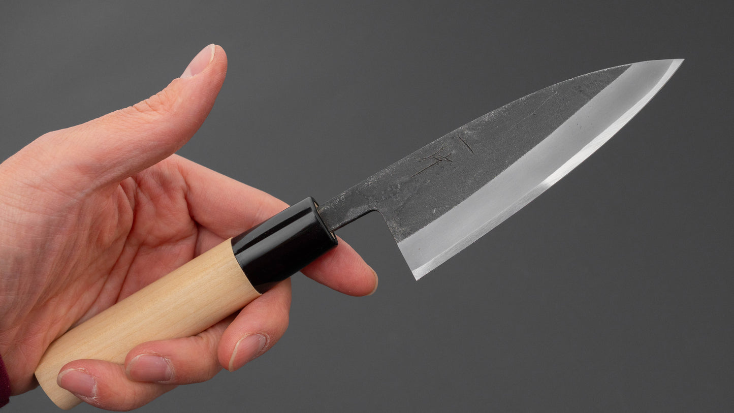 Hitohira Carbon Ajikiri 105mm Ho Wood Handle