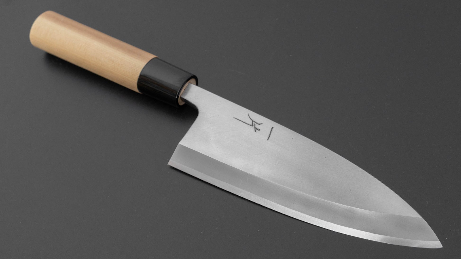Hitohira Carbon Deba 150mm Ho Wood Handle