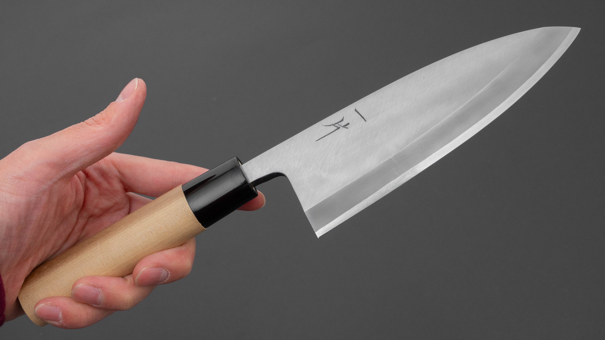 Hitohira Carbon Deba 150mm Ho Wood Handle