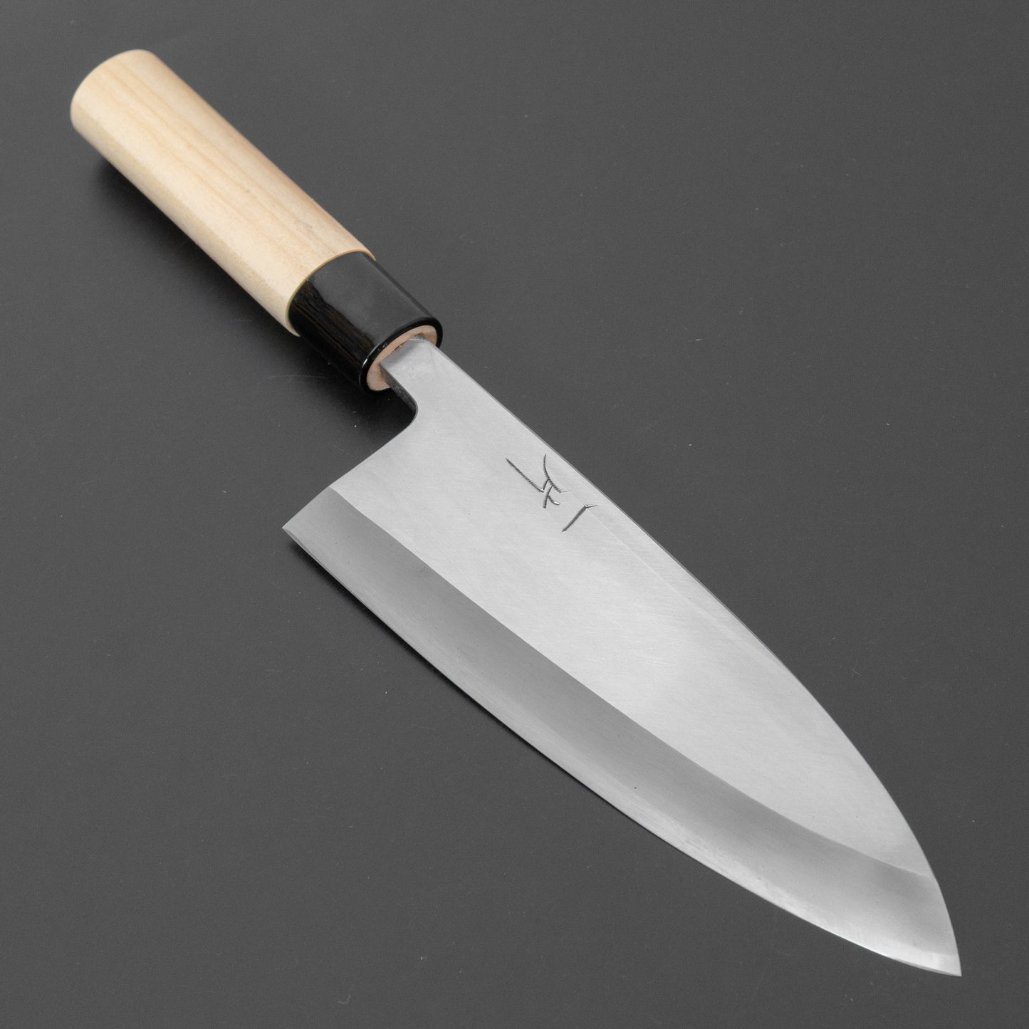 Hitohira Carbon Deba 180mm Ho Wood Handle