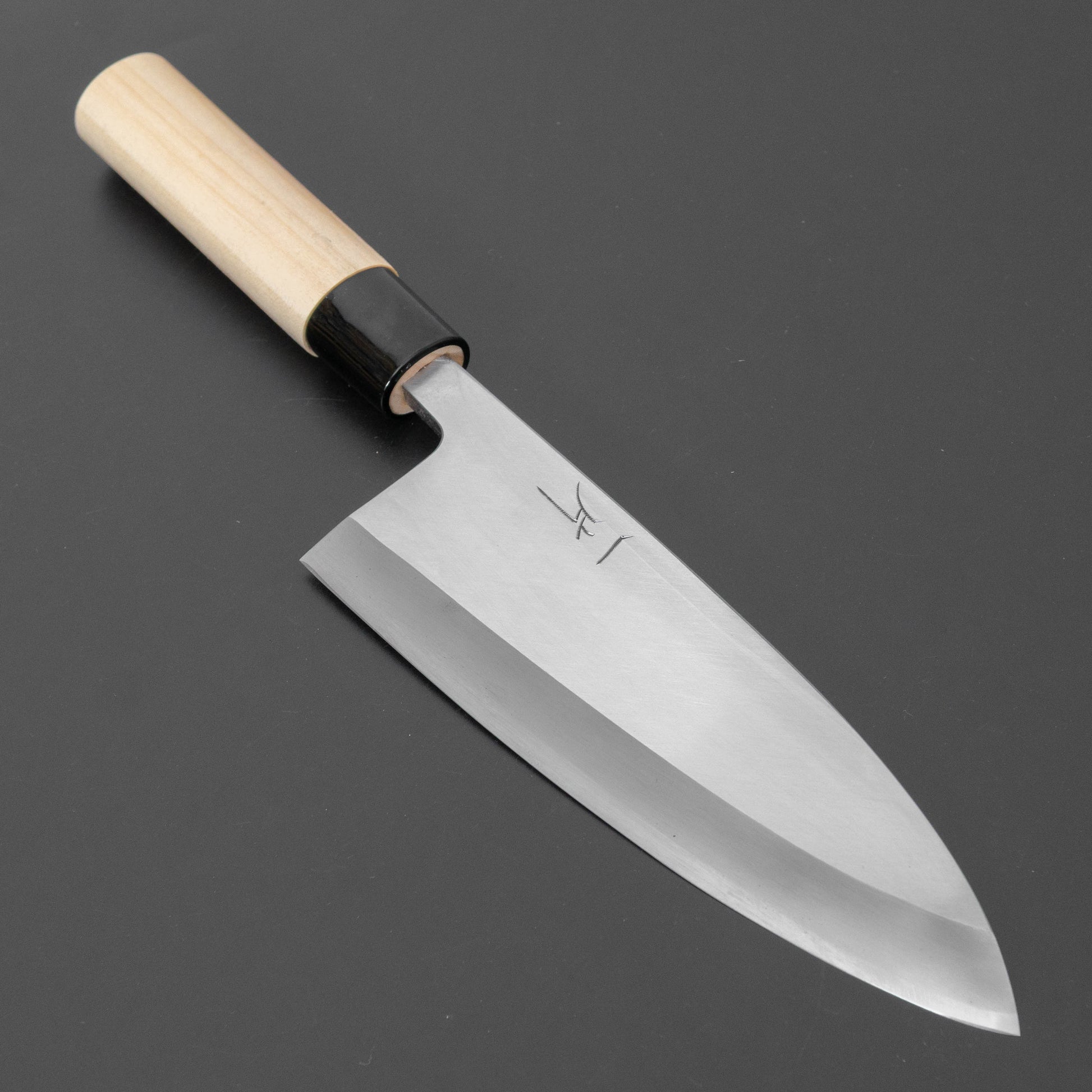 Hitohira Carbon Deba 180mm Ho Wood Handle