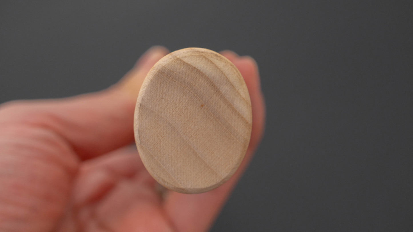 Hitohira Carbon Deba 180mm Ho Wood Handle