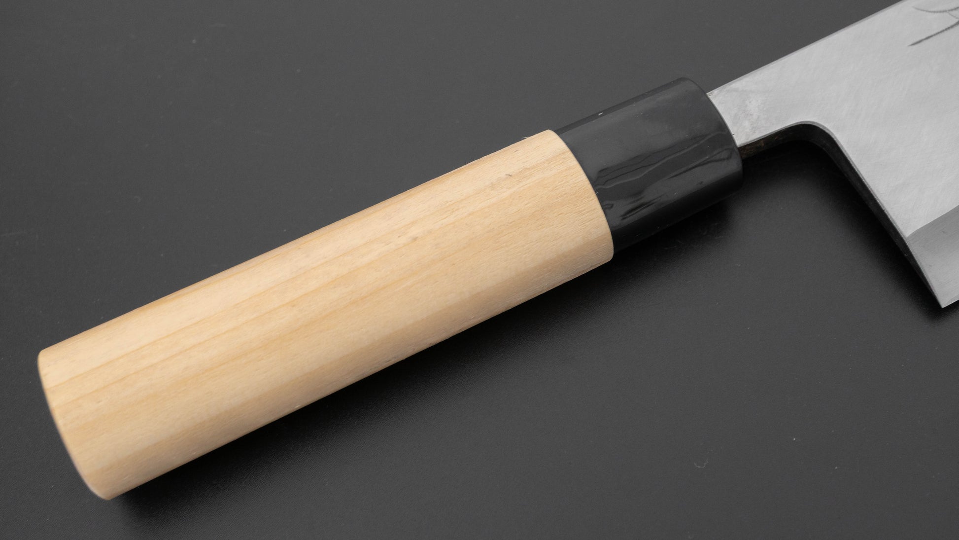 Hitohira Carbon Deba 180mm Ho Wood Handle