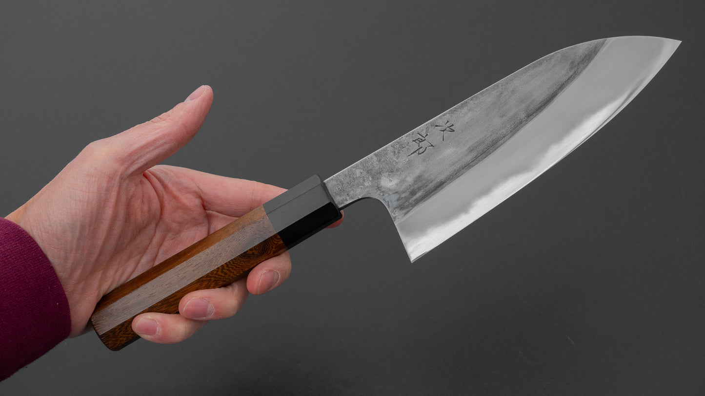Jiro Tsuchime Wa Santoku 165mm Taihei Tagayasan Handle (#772)