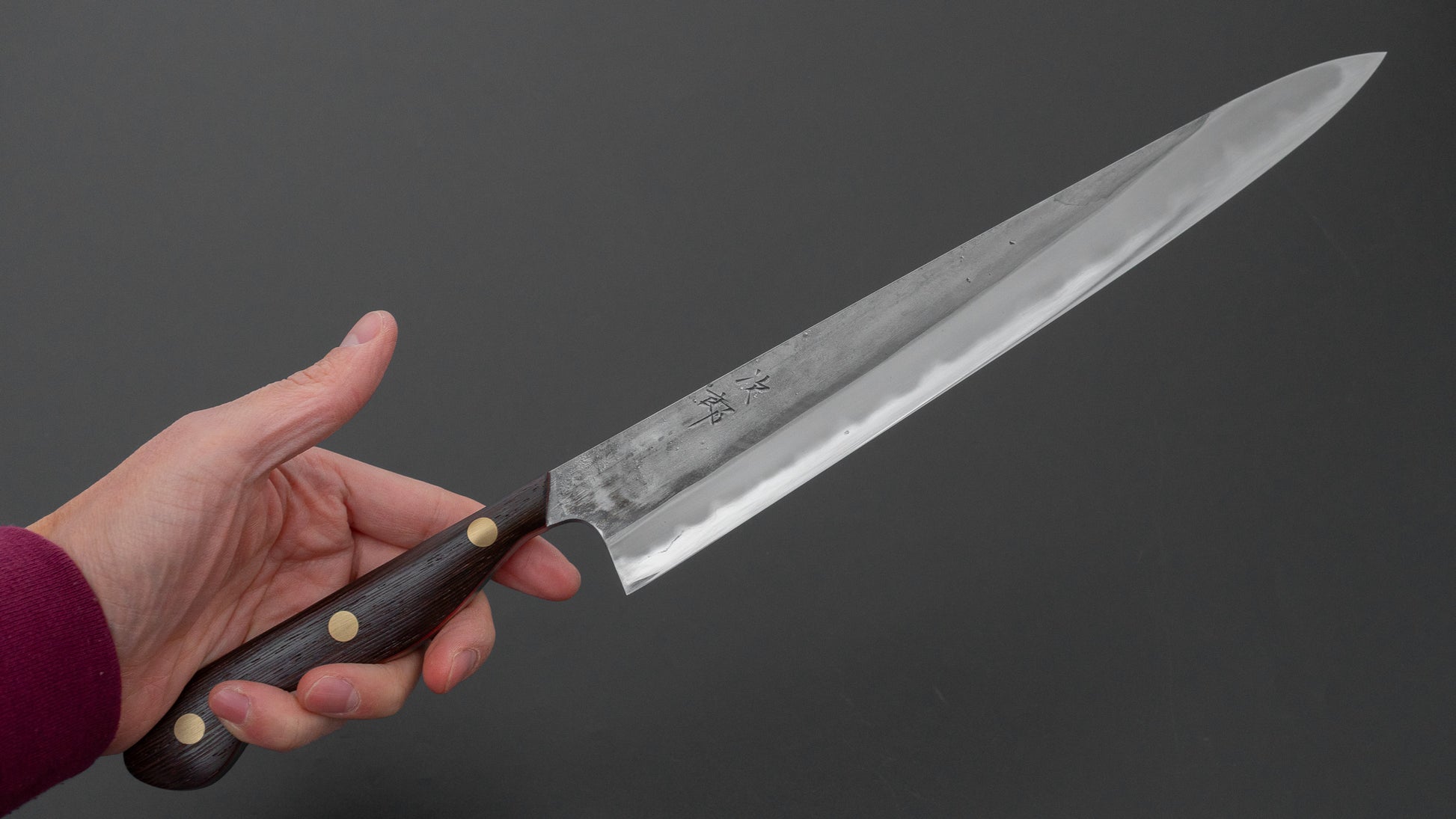 Jiro Tsuchime Yo Sujihiki 270mm Tagayasan Handle (#774)