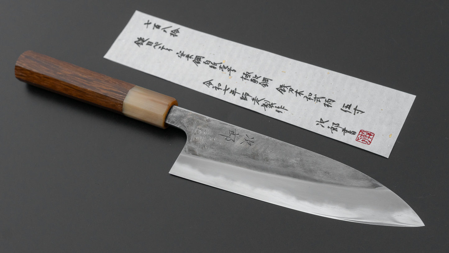 Jiro Tsuchime Wa Petty 150mm Taihei Tagayasan Handle (#780)
