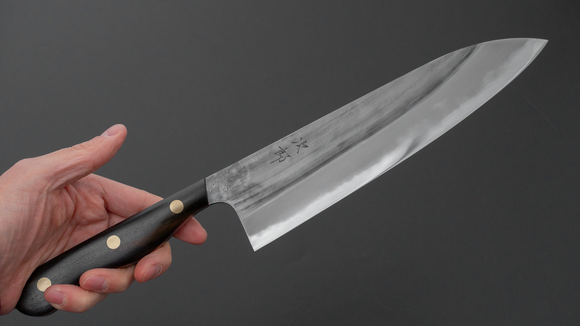 Jiro Tsuchime Yo Gyuto 240mm Ebony Handle (#783)