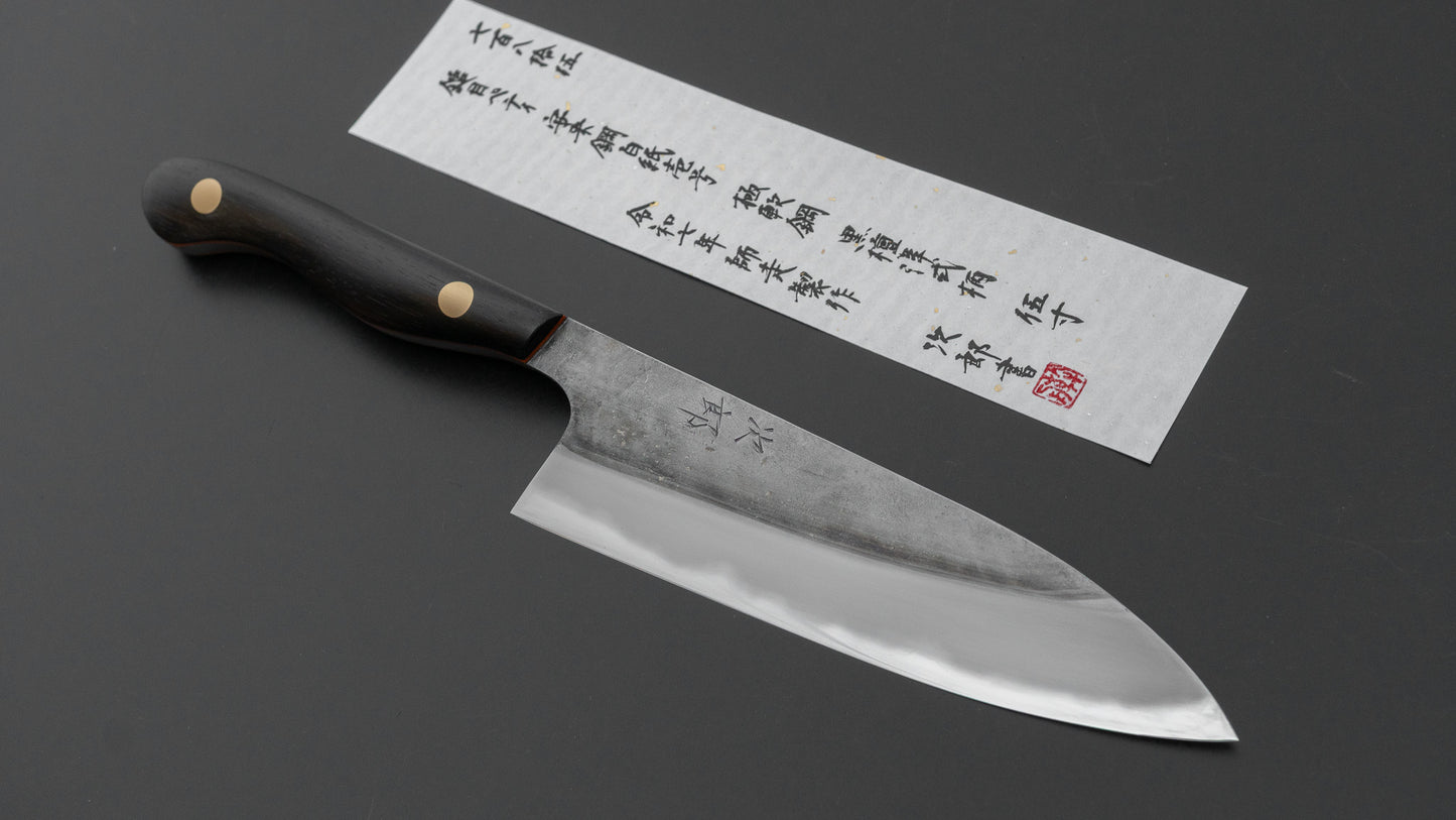 Jiro Tsuchime Yo Petty 150mm Ebony Handle (#785)