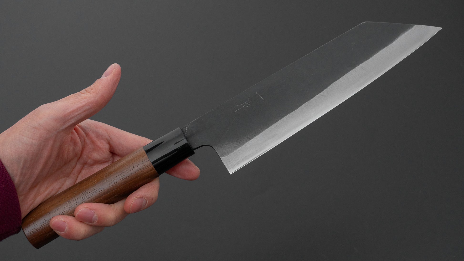 Hitohira Hizen Kurouchi White #2 Bunka 190mm Walnut Handle