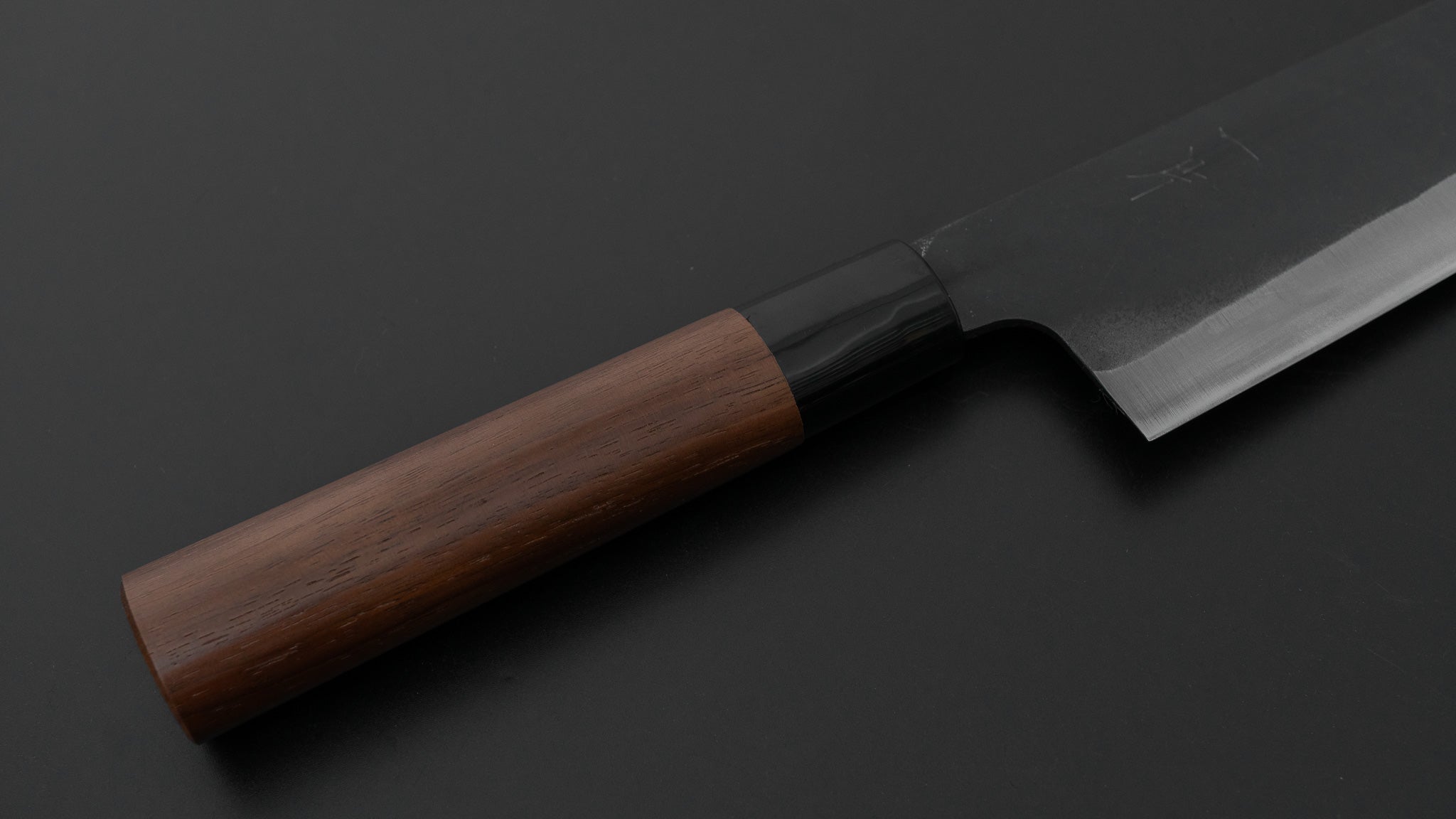 Hitohira Hizen Kurouchi White #2 Bunka 190mm Walnut Handle – HITOHIRA