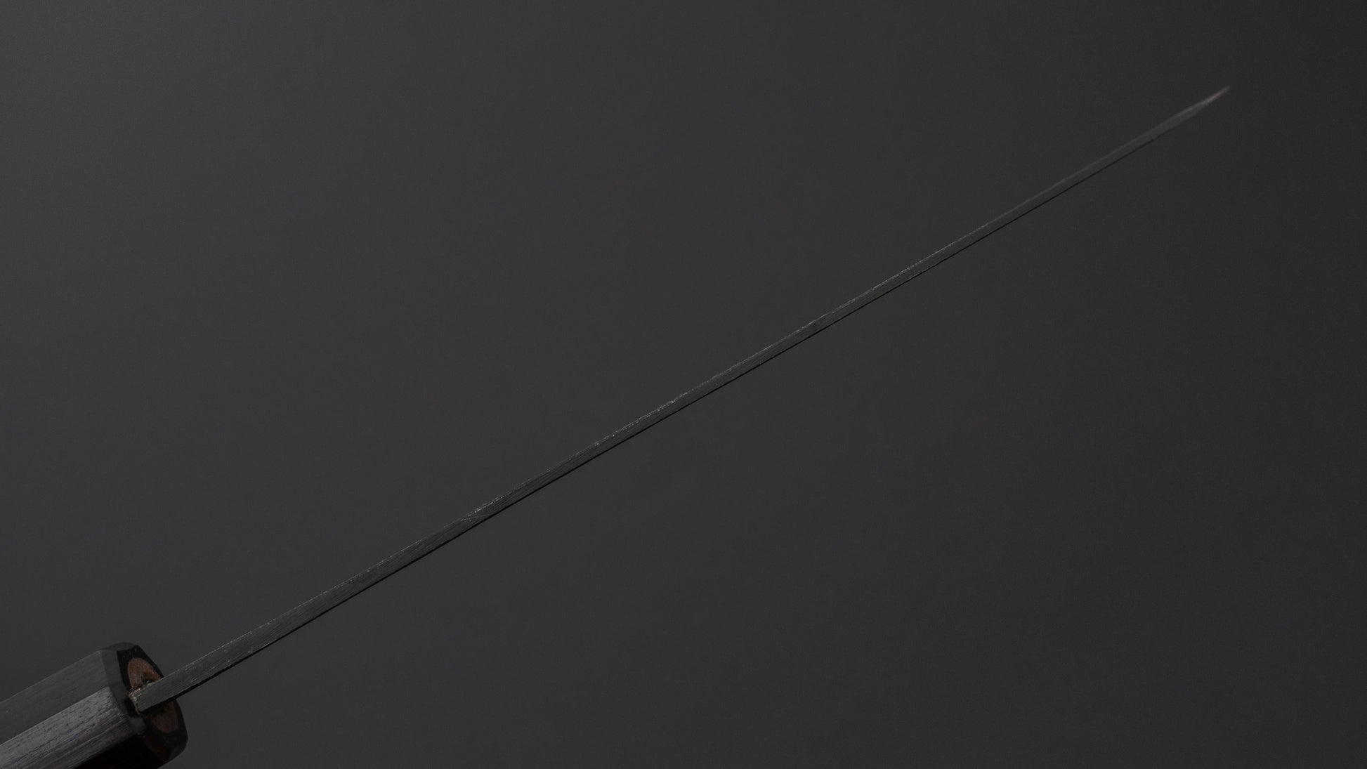 Hitohira Hizen Kurouchi Blue #1 Gyuto 180mm Walnut Handle