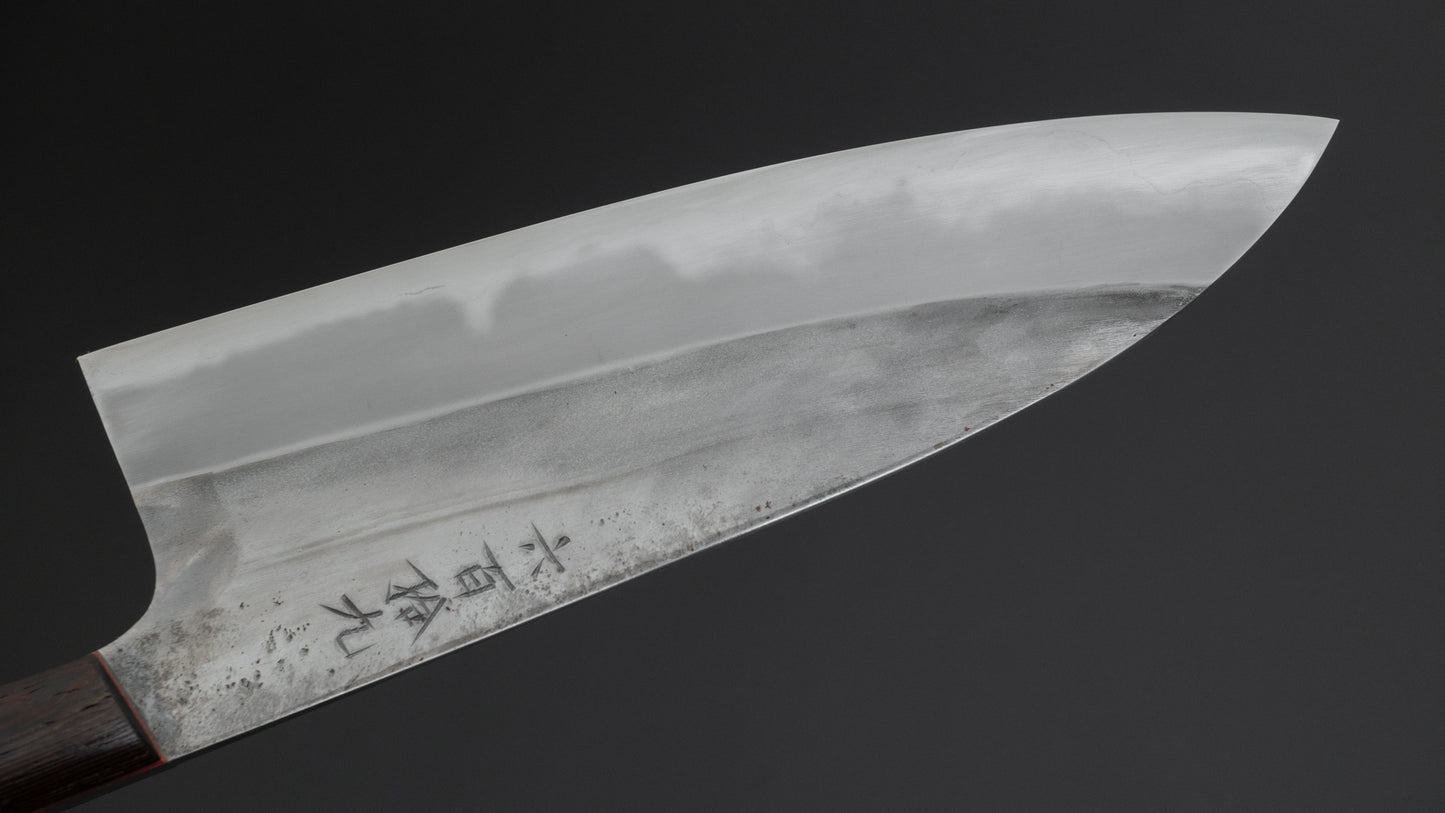 Jiro Tsuchime Yo Santoku 180mm Tagayasan Handle (#619)