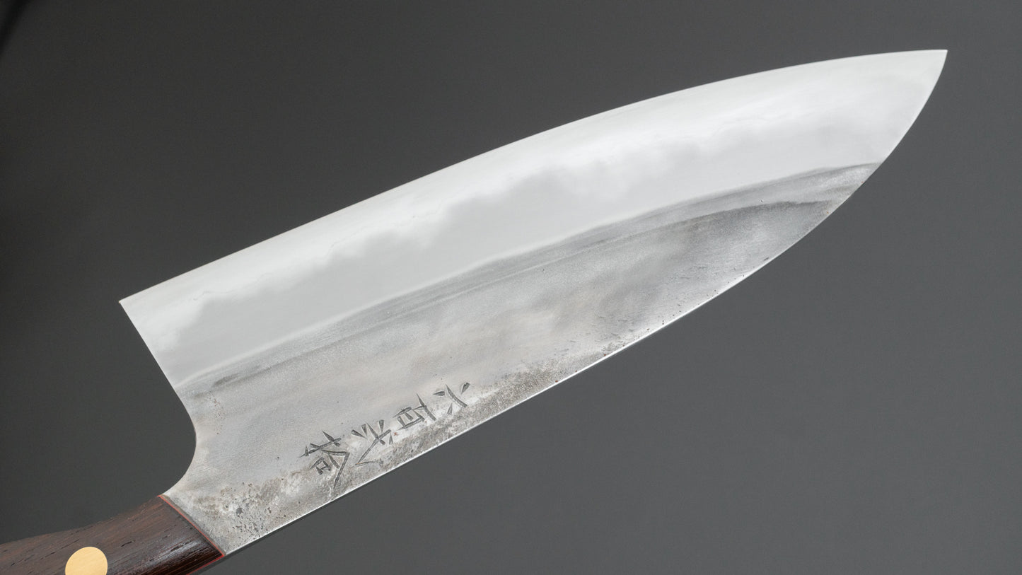 Jiro Tsuchime Yo Santoku 180mm Tagayasan Handle (#620)