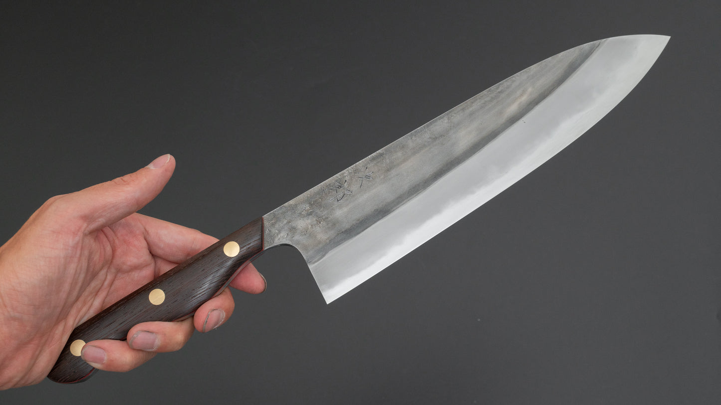 Jiro Tsuchime Yo Gyuto 240mm Tagayasan Handle (#624)