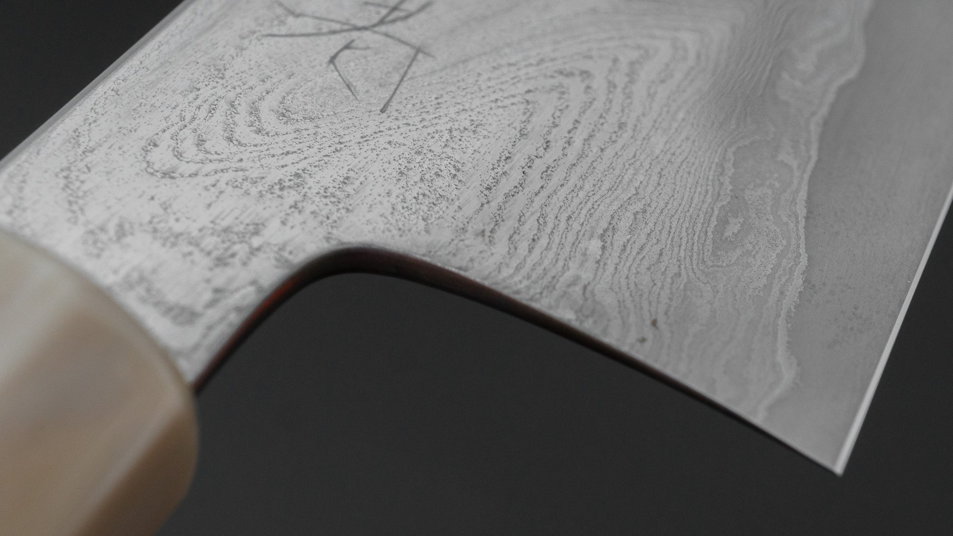 Hitohira Kikuchiyo Rou VG10 Hyokyo Damascus Gyuto 240mm Sakura Handle