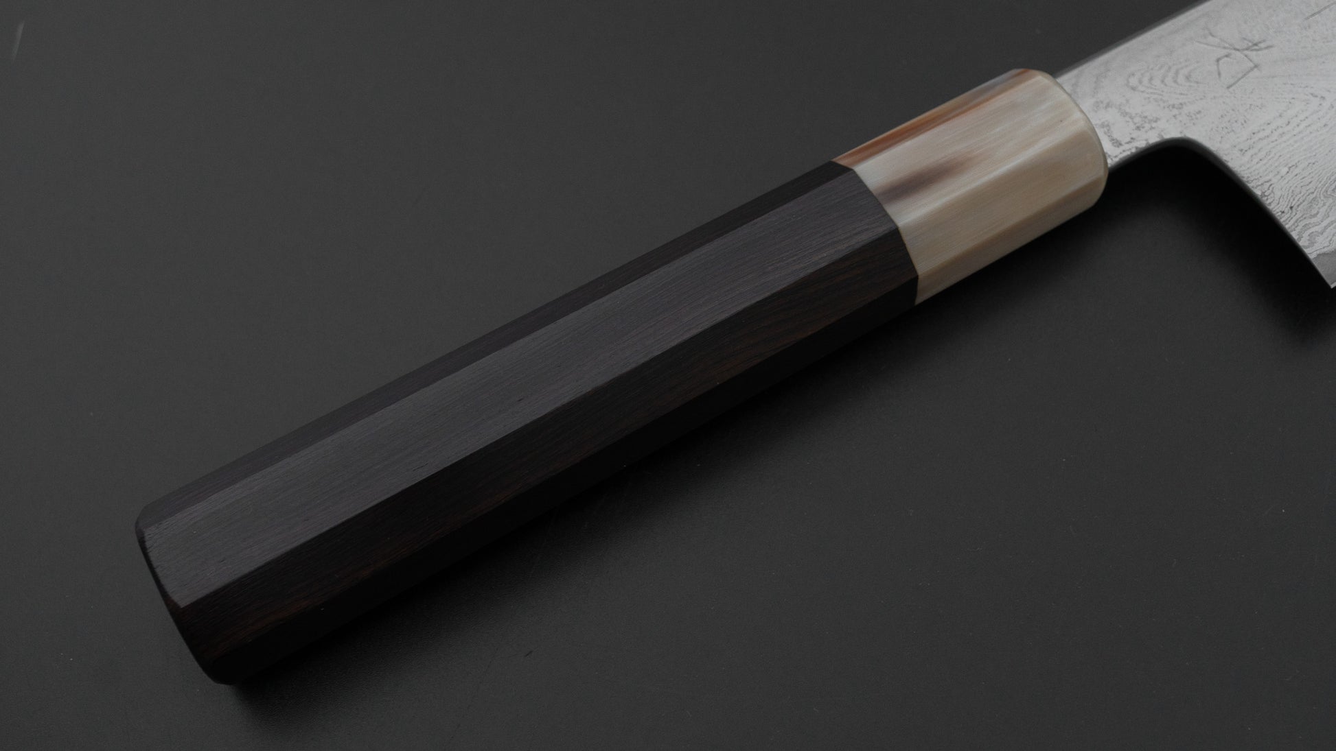 Hitohira Kikuchiyo Rou VG10 Hyokyo Damascus Gyuto 240mm Sakura Handle