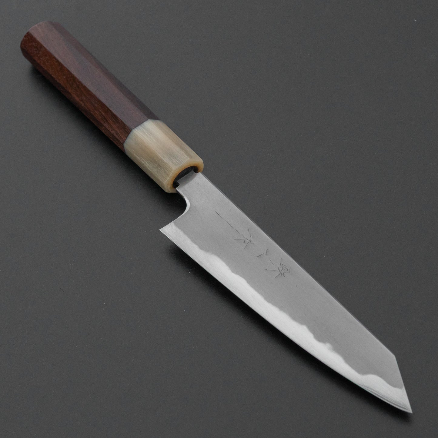 Tetsujin Blue #2 Kasumi Kiritsuke Petty 135mm Taihei Rosewood Handle