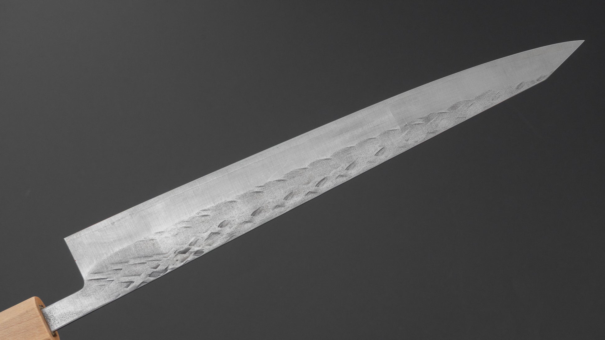 Hitohira TD SLD Tsuchime Sujihiki 270mm Walnut Handle