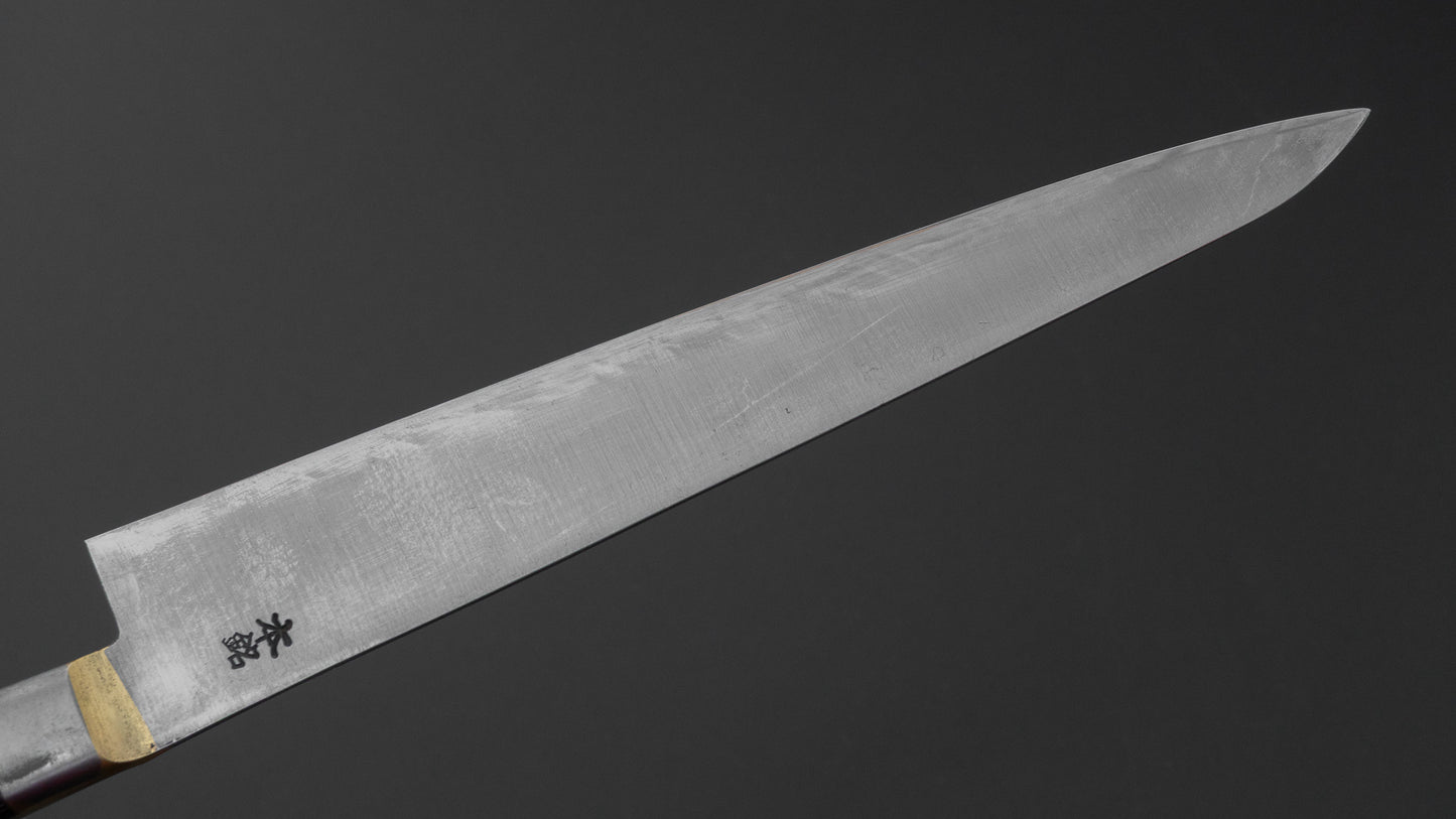 Kogetsu Carbon Sujihiki 240mm Pakka Handle