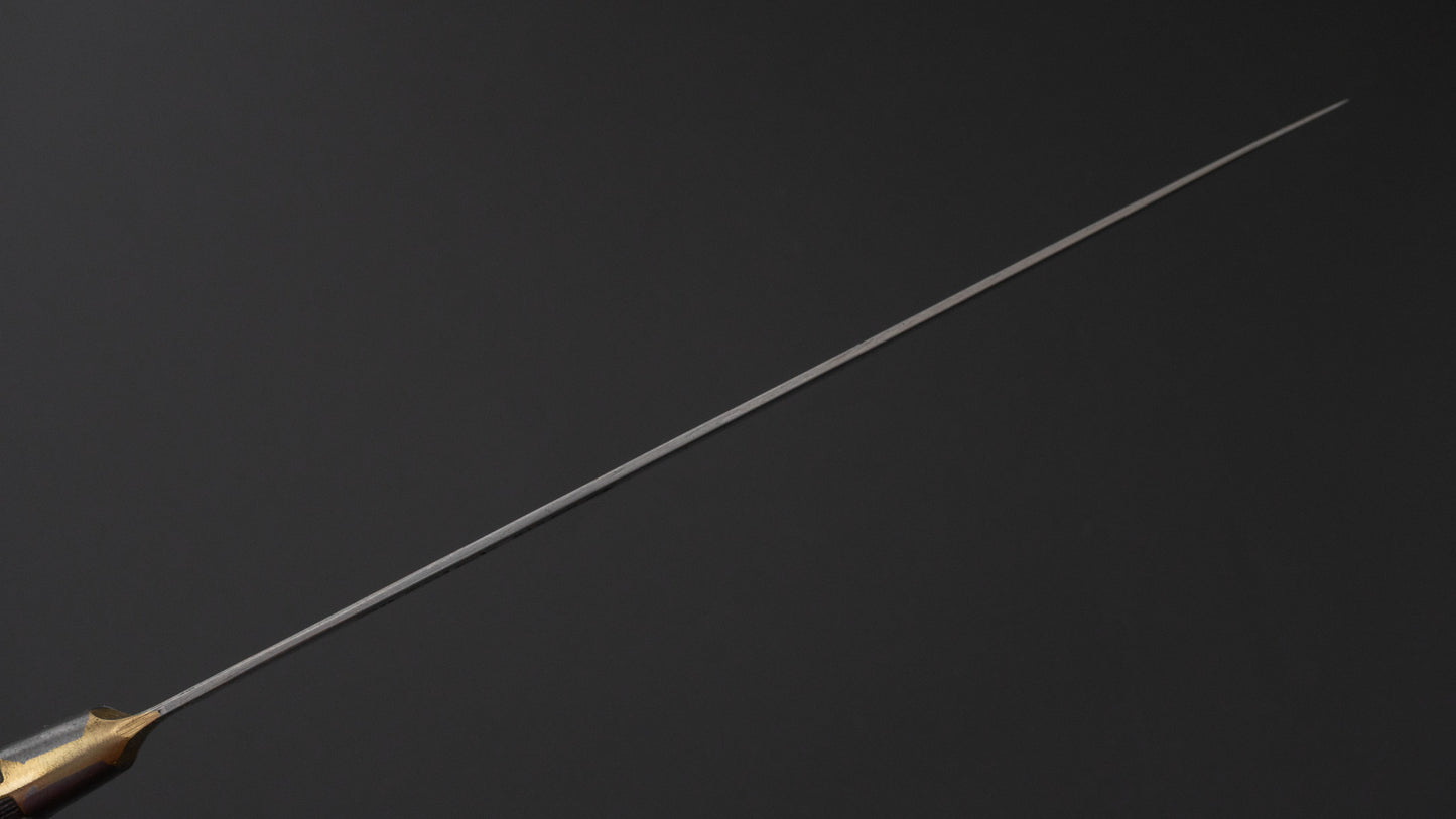 Kogetsu Carbon Sujihiki 240mm Pakka Handle