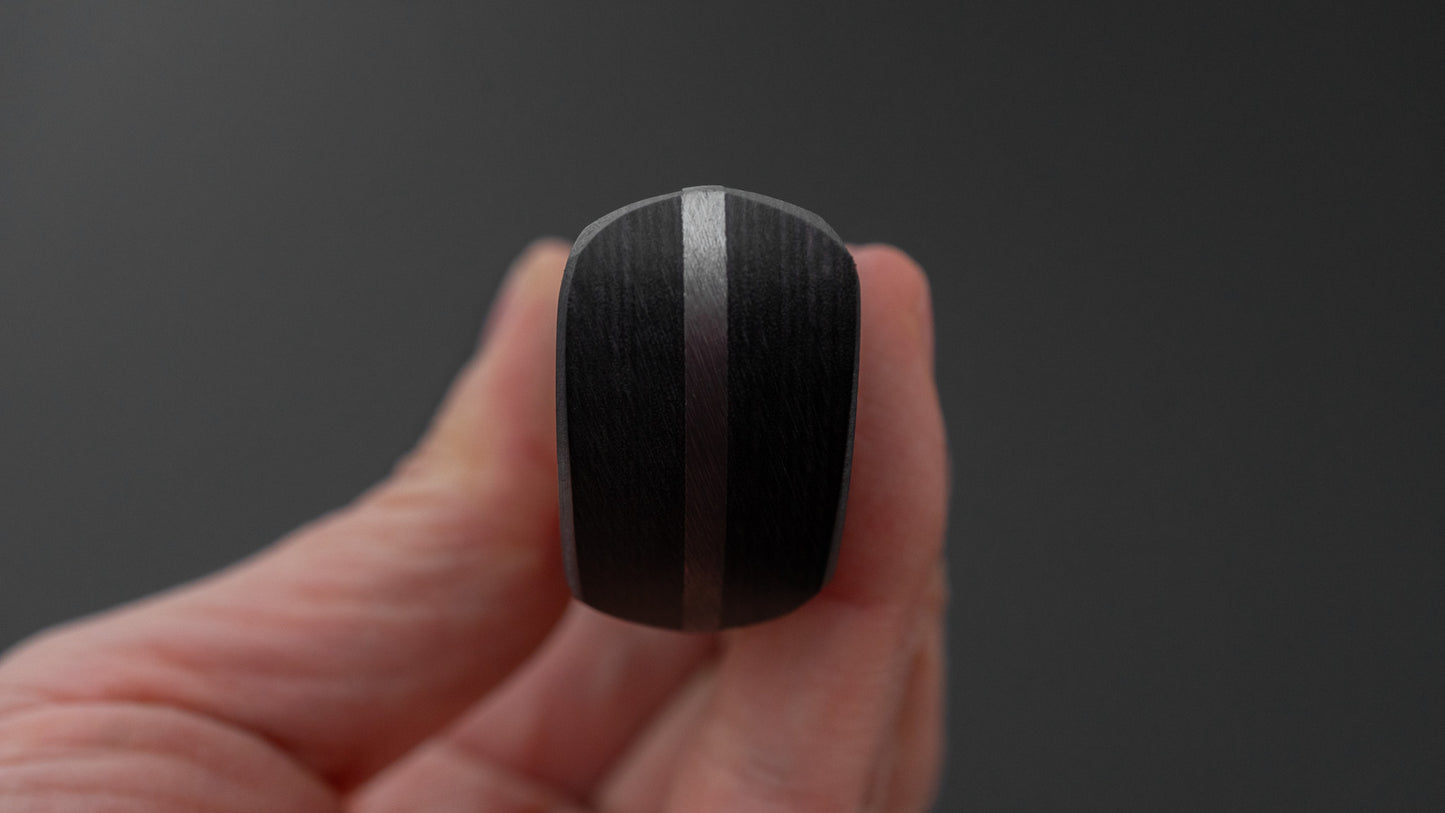 Kogetsu Carbon Sujihiki 240mm Pakka Handle