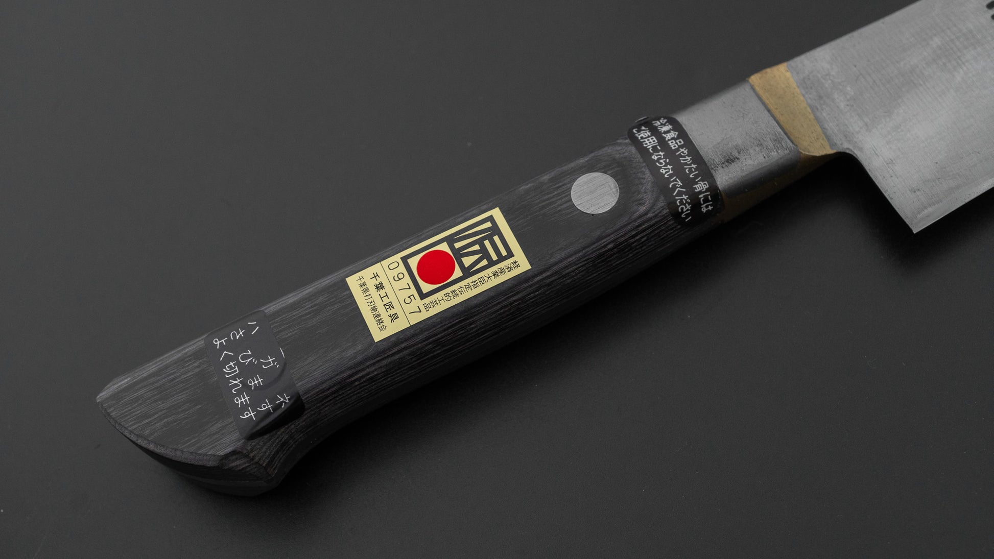 Kogetsu Carbon Sujihiki 240mm Pakka Handle