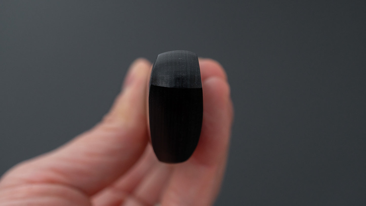 Hitohira NM V10 Tsuchime Damascus Santoku 130mm Blue Pakka Handle