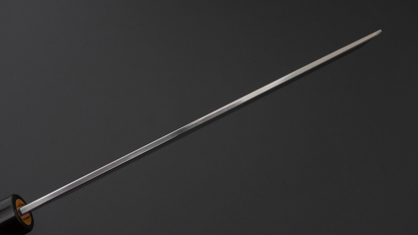 Hitohira Togashi White #2 Usuba 210mm Ho Wood Handle (D-Shape/ Saya)