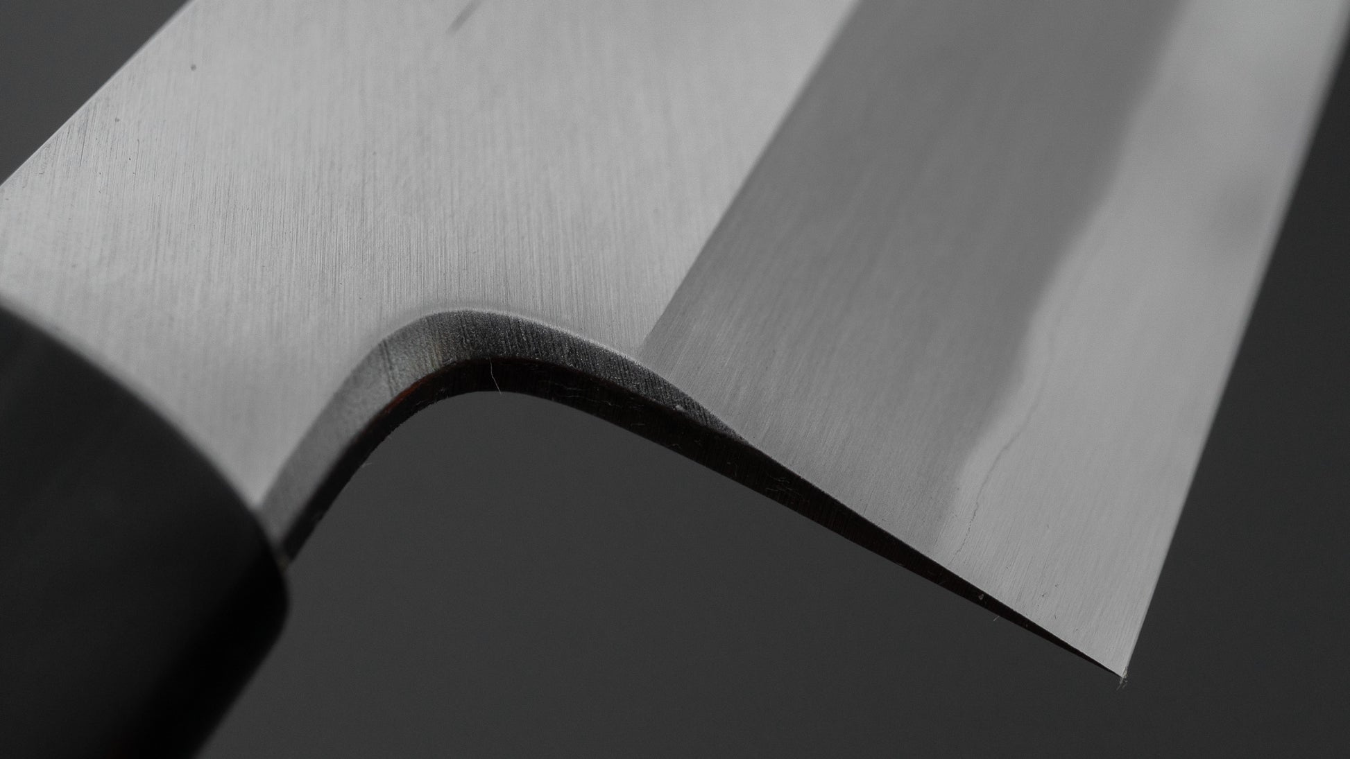 Hitohira Togashi White #2 Usuba 210mm Ho Wood Handle (D-Shape/ Saya)